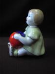 "The girl with a ball"  **FREE SHIPPING