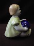 "The girl with a ball"  **FREE SHIPPING