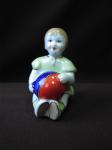 "The girl with a ball"  **FREE SHIPPING