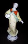 " Chinese woman with a flower "    **FREE SHIPPING