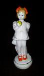 " Girl with apple "   **FREE SHIPPING