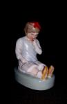 " Girl reading "  Rare!   **FREE SHIPPING