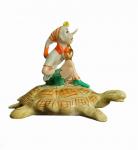 "Pinocchio on the tortoise Tortilla"   **FREE SHIPPING