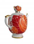 Miniature teapot - hand painted    **FREE SHIPPING
