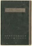 Work-book for foreigners(Arbeitsbuch),1944 y.