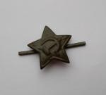 The star on the pilotka (color field).