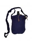 Glass flask with shoulder cover 1940 .