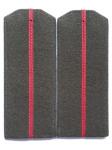 Removable field shoulder straps officers of artillery, armored and automobile troops arr. 1956