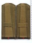 Removable field shoulder straps officers of artillery, armored and automobile troops arr. 1956