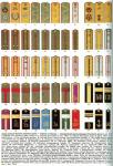 " Infantry "  field paulettes straps privates, arr. 1943