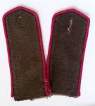 " Infantry "  field paulettes straps privates, arr. 1943