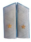 Epaulettes of major- generall AirForce on a jacket of light-gray color. -1958