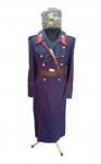 Set of winter uniform for colonel of the Ministry of Internal Affairs arr. 1958