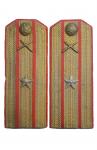 Ceremonial - everyday shoulder straps of the senior lieutenant of artillery M-1946