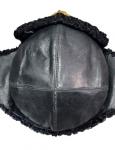 Astrakhan cap with earflaps of officers of the Navy