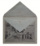 The signature art envelope of "Moritz Rausch Depot Piano". ! Rarity!