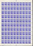 Definitive  1961, full sheet ** 20% - catal.