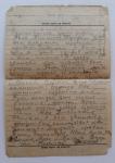 Closed letter (secret)1944 y. "Tank troops, verses"