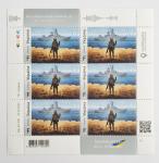 Ukraine 2022. Military stamps "Russian warship, go...!"