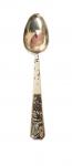 Set of silver coffee spoons - 900`