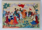 Full set of postcards song " 50 Years of the Great October Revolution " * Free shipping