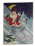 "Happy New Year!" Postcard - clamshell 1964